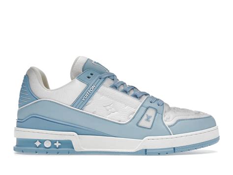 louis vuitton sky blue|louis vuitton low white blue.